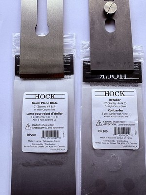 Ron Hock Hobeleisen Stanley 4 und 5 mit Spanbrecher