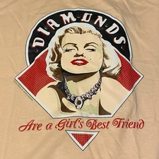 VTG Deadstock Marilyn Monroe Single Stitch Shirt - XL - Screen Stars Light-Up