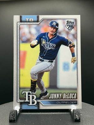 2026 Topps Series 2 Baseball #543 Jonny DeLuca, Tampa Bay Rays
