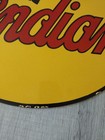 Vintage Porcelain INDIAN Motorcycles Heavy Metal Sign, Approx. 15.75in X 19.75in — photo 9
