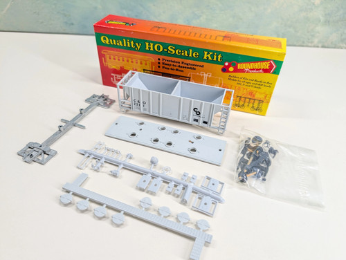 Tolva cubierta escala HO Roundhouse C&O Progress #2211 KIT LEER | Condition: Used