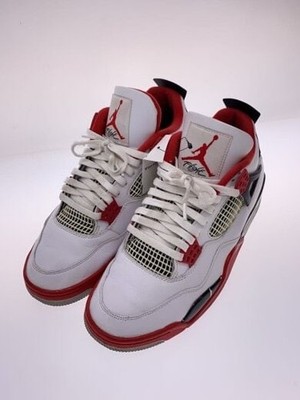 Nike Air Jordan 4 Retro OG Fire Red 2020 DC7770-160 Men's US9.5 No Box Good+ -2
