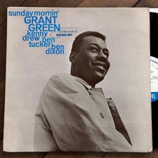 Grant Green Sunday Mornin NICE! 1st NY Ear Kenny Drew Blue Note lp