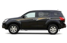 Car Side Sticker For Isuzu Mu-x Waist Line Stripes Graphics Vinyl Racing Decals