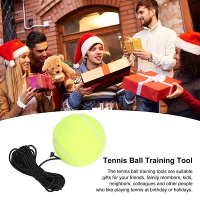 Tennis Training Balls with String Self Practice Tennis Trainer Practice Rebound