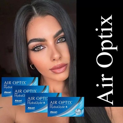 AIR OPTIX  plus HydraGlyde  3er, 6er oder 2x6er Box BC 8,6 Moisture Matrix