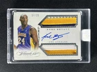 2013-14 Panini Flawless Kobe Bryant Jersey Greats Dual Patch Auto Lakers /25
