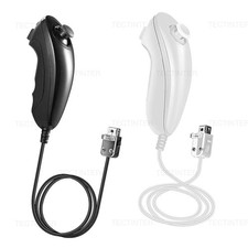 NEW WHITE NUNCHUCK NUNCHUK CONTROLLER REMOTE FOR NINTENDO Wii