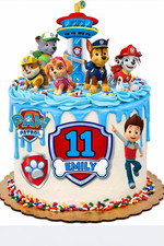 Paw Patrol Tortenaufleger Paw Patrol Personalisierbar Fondant