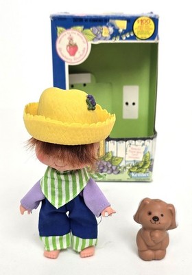 Strawberry Shortcake Huckleberry Pie Doll & Pet Dog Pupcake Vintage Kenner Doll