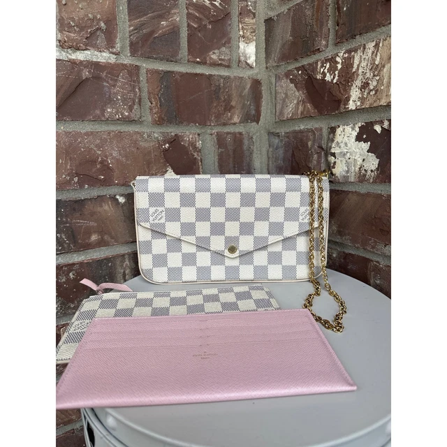 Louis Vuitton Felicie Damier Azur 56678