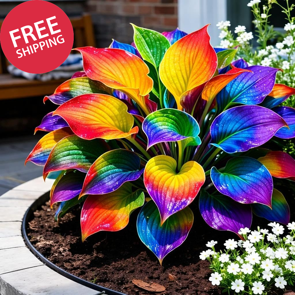 200PCS Hosta Plantain Lily Seeds Rare Perennial Foliage For Shaded