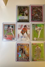 Raw sports card lot 29 cards check photos for cards. $380 value