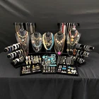 223 pc Antique Vintage Estate Costume Jewelry Some Signed. Lot 834