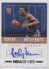 2018-19 Panini NBA Hoops Great SIGnificance Johnny Newman #GS-JN Auto xp6