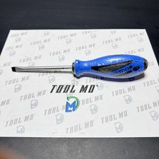 Matco Tools New .04 X .257 Blue Slotted Screwdriver Spb84cb Matco Tools New .04 X .257 Blue Slotted Screwdriver Spb84cb