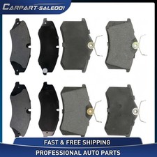 Front & Rear Brake Pads for 2014 2015 2016 2017 Peugeot 208 1.6L