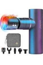 Massage Gun with Heat and Cold, Mini Massage Gun Deep Tissue Heat Muscle Mass...