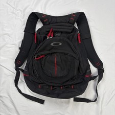 Oakley Zaino Vintage Archivio Nero Rosso Multitasche Outdoor Tech Bag Giappone