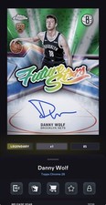 Topps NBA Collect DIGITAL Danny Wolf  Legendary Future STARS AUTO Green /99 RC