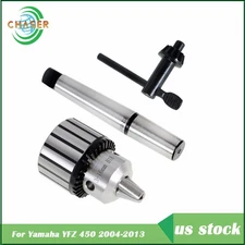 Precision 5/8" Capacity Drill Chuck W/ K32 Chuck Key & MT2 Shank 2 Morse Taper"