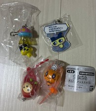 Tamagotchi Gachapon 4Pc Set Colorful MultiCharm, Ichigotchi, Memechi,