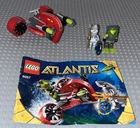 Lego 8057 Atlantis Wreck Raider Complete Set Manual
