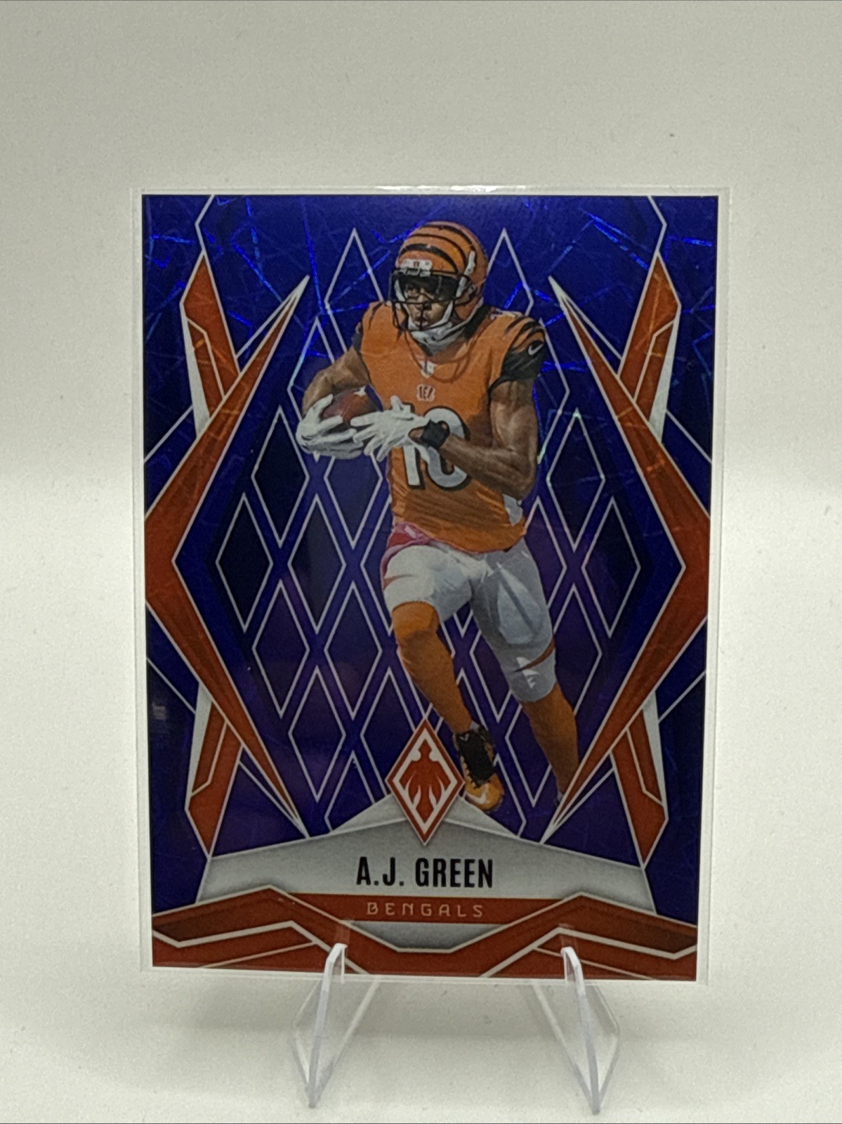 2025 Phoenix #100 A.J. Green /75 Blue Laser Cincinnati Bengals