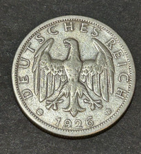 1926 D 2 Reichs Mark German SILVER Coin LOW Shipping!!!