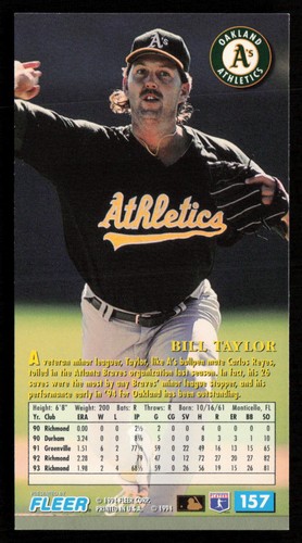 Tarjeta de béisbol Fleer Extra Bases 1994 única alta 2,5" x 4,5" *Tú eliges * - Imagen 118 de 361