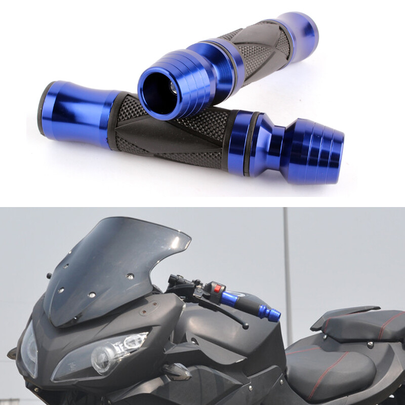 6 Colors US Motorcycle Hand Grips 7/8" 22mm Handlebar For Su