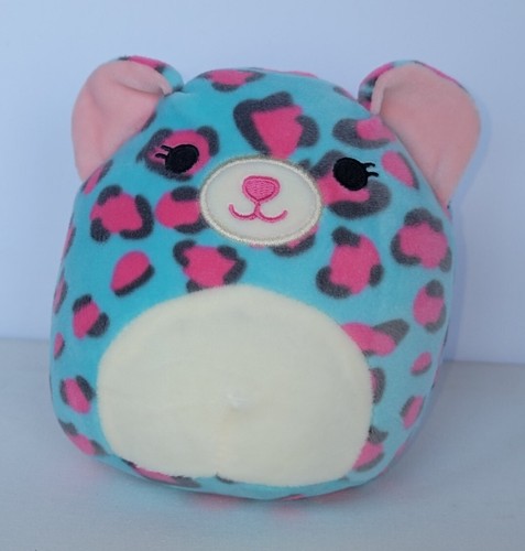 blue and pink squishmallow