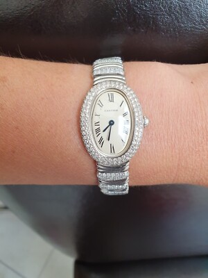 cartier baignoire white gold