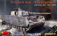 Miniart 1/35 Panzerbausatz Pz.Kpfw.Iv Ausf.J Nibelungenwerk Modellauto