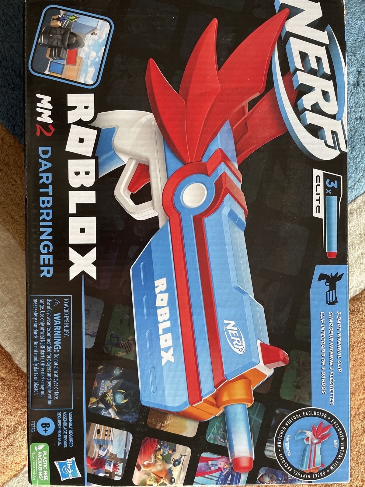 46% off on Nerf Roblox Angel MM2 Dartbringer