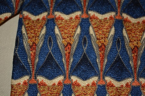 Giancarlo Lamberti Handmade in Italy 100% Silk Geometric Tie - Picture 5 of 13