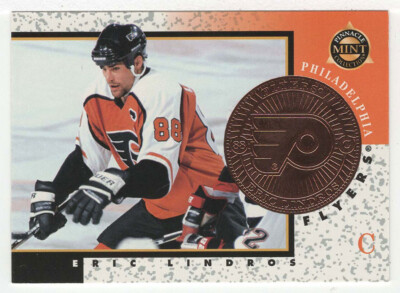 Eric Lindros - Philadelphia - Bronze (Hockey Card) 1997-98 Pinnacle Mint # 1 MT