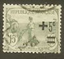 FRANCE TIMBRE STAMP N° 164 " ORPHELINS 1922 LABOUREUR " OBLITERE TB