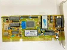 VINTAGE REALTEK RTG31030 RTVGA-V0-910028 256K 16-BIT ISA VGA I7KVO-91002 MXB19