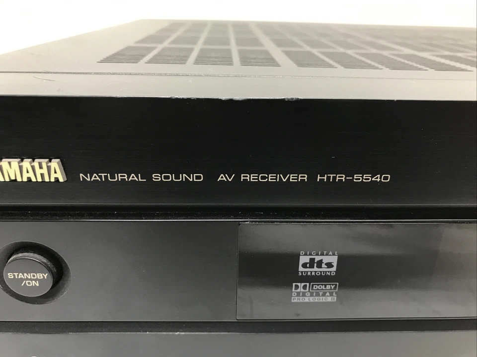 Yamaha HTR 5540 - 5.1 Channel Surround Sound Receiver AM FM Stereo System - Image 4 of 4