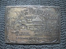 AMERICAN EXPRESS CO. WELLS BUTTERFIELD BELT BUCKLE VINTAGE 1980s USA WAGON