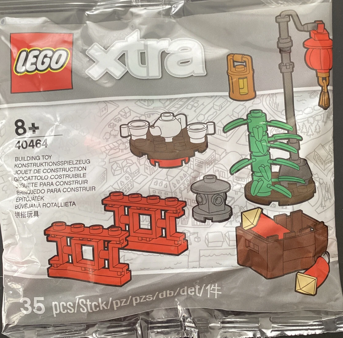 LEGO Xtra Chinatown 40464 35 Pc