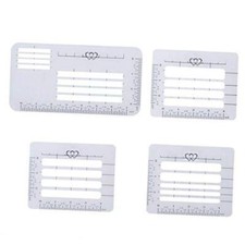 Lettermate 4 Style Envelope Addressing Guide Stencil Templates Fits Wide Range