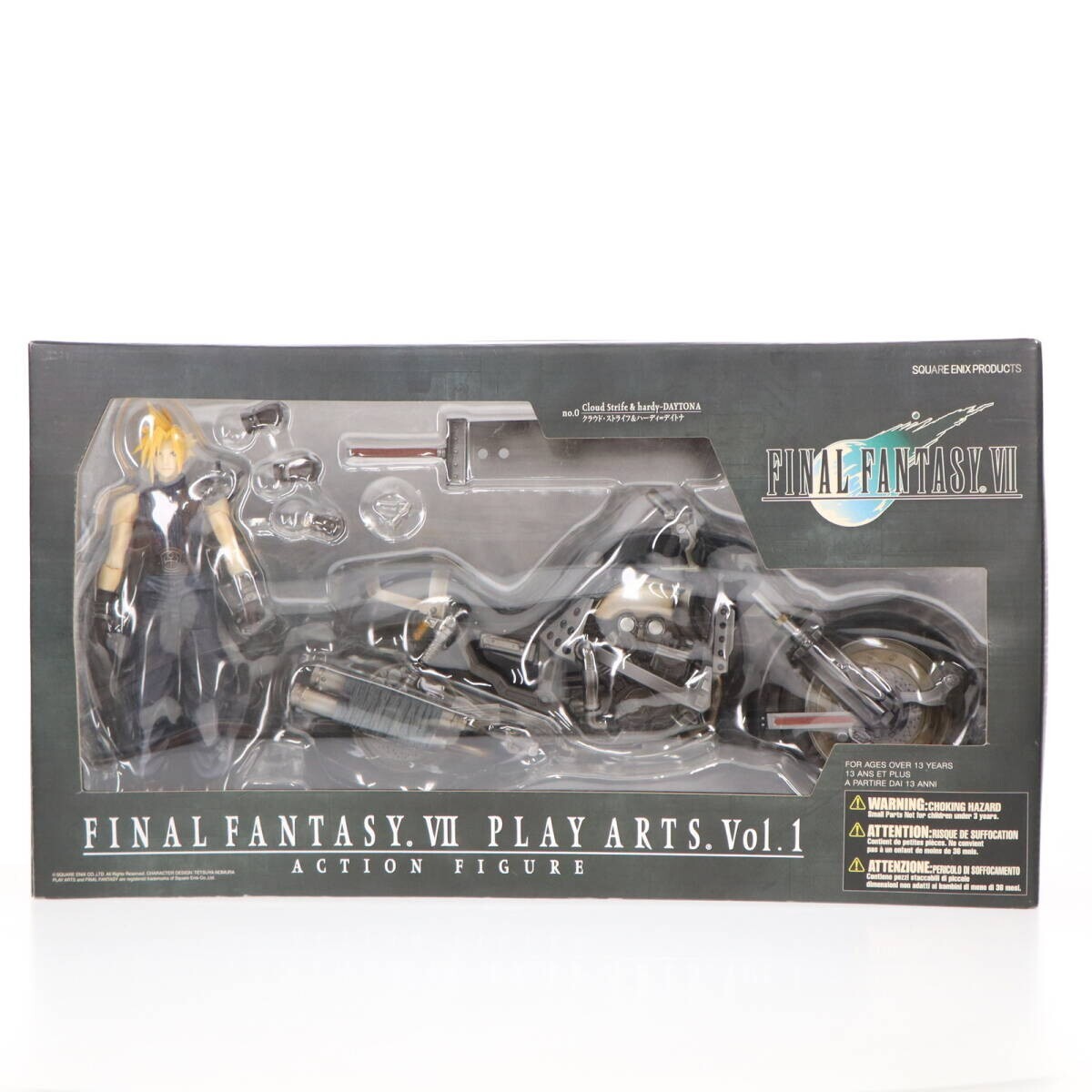 Play Arts Cloud Strife Hardy Daytona Final Fantasy VII FF 7 Figure