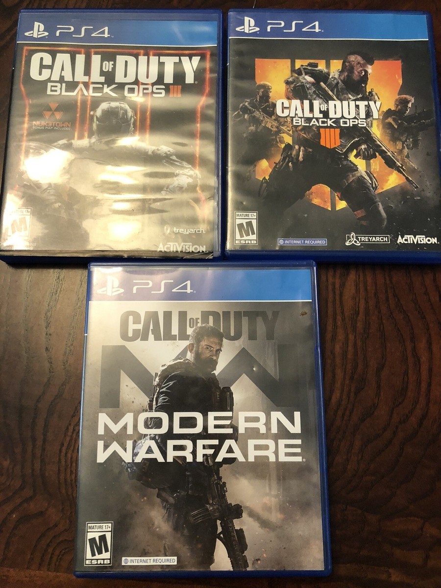 Call of Duty Black Ops Call of Duty Modern Warfare PS4 pre