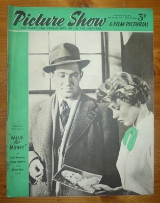 PICTURE SHOW Vol 65 No 1695 24TH SEPT 1955 JOHN GREGSON SUSAN STEPSON DIANA DORS