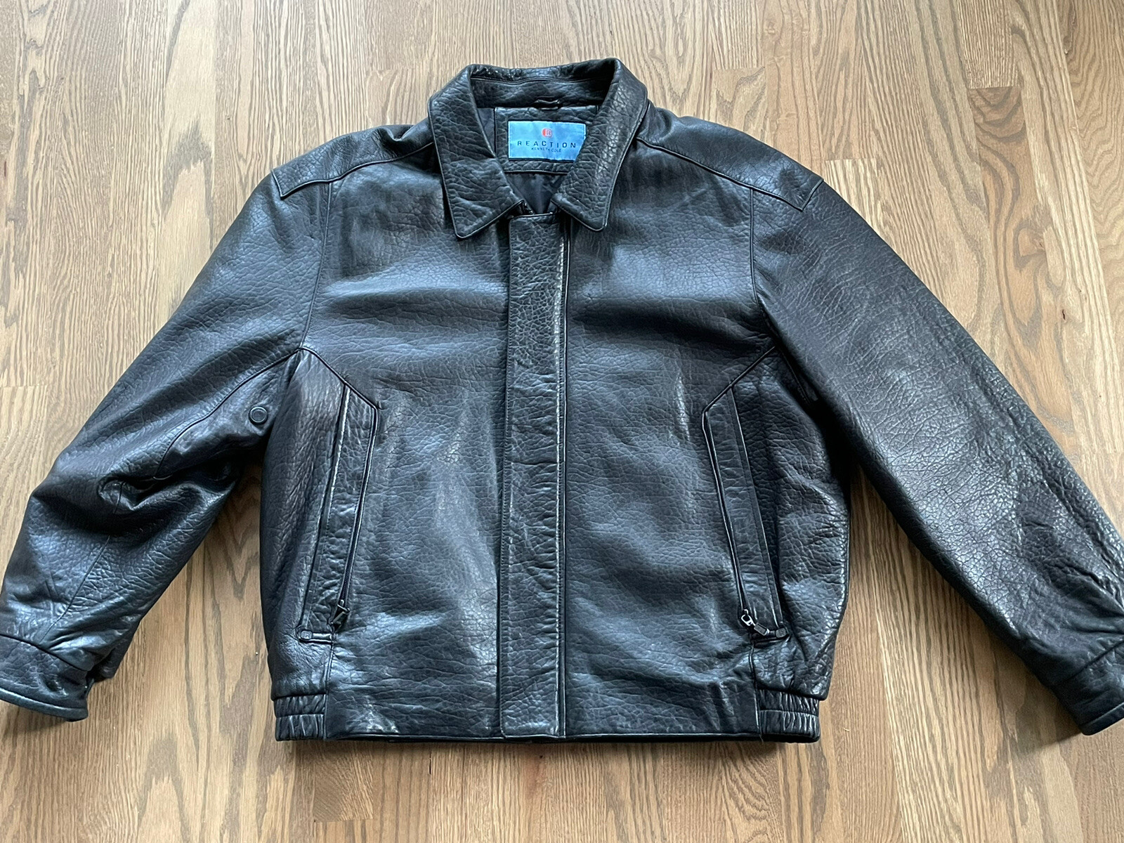 KENNETH COLE REACTION LEATHER JACKET 