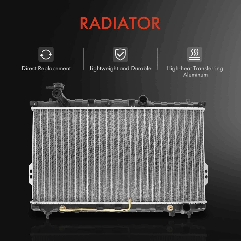 Radiator w/ Oil Cooler for Ford Windstar 1995-1998 V6 3.0L 3.8L Automatic Trans. - Image 3 of 4