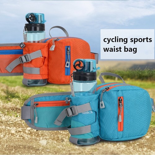Confezione Marsupio Ciclismo Outdoor Con Porta Borraccia Uomo Sport Marsupio - Foto 6 di 7