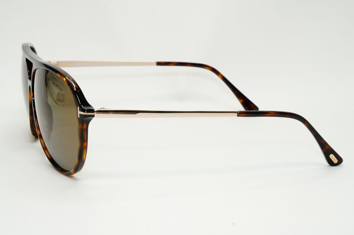 Tom Ford Sunglasses Samson Polarized Brown Gold Tortoiseshell